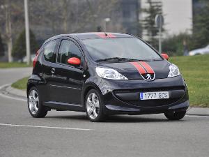 Peugeot 107 RC - Line 1.0  68 CV: Apariencia deportiva