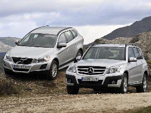 Mercedes-Benz GLK 320 CDi Vs Volvo XC60 D5: Inteligentes alternativas