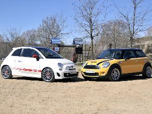 500 Abarth Vs Mini Cooper S
