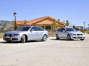 Audi A4 2.0 TDi Vs BMW 318d: Entre pillos anda el juego
