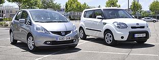 Honda Jazz 1.4 i-VTEC Luxury Vs Kia Soul 1.6 DOCH Diva: Rompiendo moldes