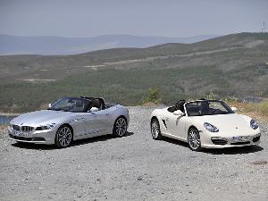 BMW Z4 sDrive 3.5i Vs Porsche Boxster S PDK: Viento en popa
