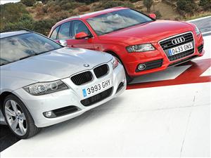 Audi A4 Avant 2.0 TDi quattro Vs BMW 320 xDrive Touring: Candidatos selectos