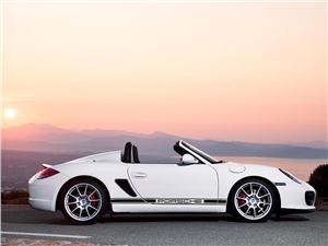 Porsche Boxster Spyder: Peso pluma