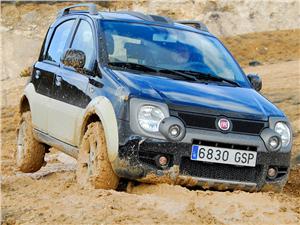 Fiat Panda 4x4: Prueba en circuito 4x4