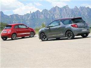 Comparativo 500 Abarth 1.4 16V T-Jet vs. Citroen DS3 THP 150