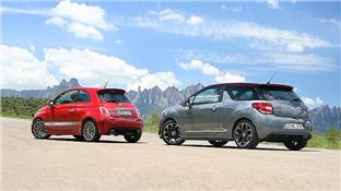 500 Abarth 1.4 16V Turbo T-Jet vs Citroen DS3 THP 150: Concentrado de pasión