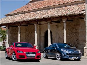 Peugeot RCZ 1.6 THP vs. Audi TT 1.8 TFSI 