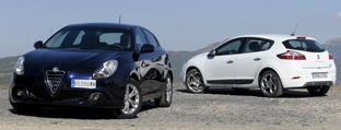 Alfa Romeo Giulietta JTDm vs Renault Megane GT dCi