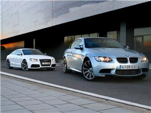 Audi RS5 contra BMW M3 Cabrio