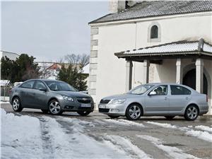Chevrolet Cruze 2.0 VCDi vs Skoda Octavia TDI