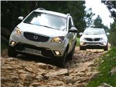 Comparativa Kia Sportage 2.0 CRDI vs SsangYong Korando D20T