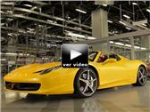 Video Ferrari 458 Spider
