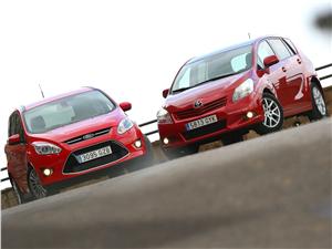 Comparativa Ford Grand C-Max 2.0 TDCI vs. Toyota Verso 2.2 D-4D