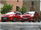 Comparativa Ford Grand C-Max 2.0 TDCI vs. Toyota Verso 2.2 D-4D