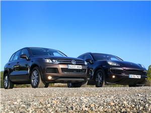 Porsche Cayenne Diésel vs. Volkswagen Touareg Bluemotion