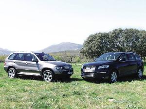 AUDI Q7 contra BMW X5: Comparativa