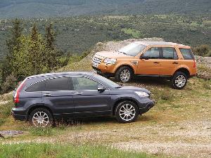 HONDA CR-V 2.2 i-CTDi Innova Vs Land Rover Freelander 2 TD4 2.2 HSE