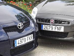 FIAT Bravo 1.9 Dynamic 120 CV Diesel Multijet Vs Toyota Auris 2.0 D4-D 126 CV Sol: Máxima igualdad