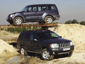 MITSUBISHI Montero versus Jeep Grand Cherokee 